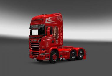 Skins for Scania v1.0