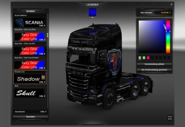 Skins for Scania v1.0