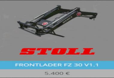 Stoll front loader FZ 30 v1.1