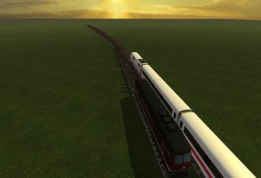 Train tracks with splines v1.0