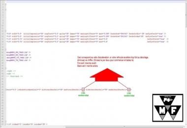 Tuto acceleration et vitesse de braquage v1.0