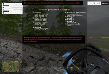 Vehicle groups Switcher - VeGS v2.0.2