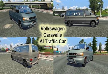 Volkswagen Caravelle AI Traffic Car