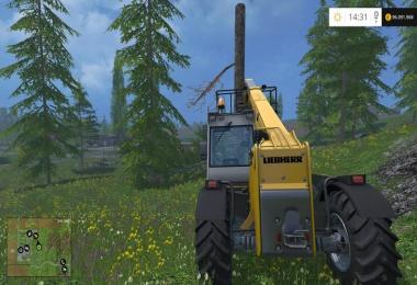 Work basket for Telescopic Forklift v1.0