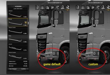 Additional Customization Parts v6.1