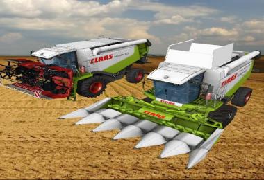 Claas Lexion 550 and 560TT v1