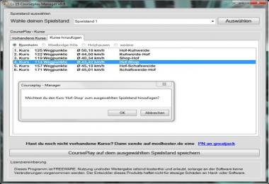 Courseplay Manager v0.9