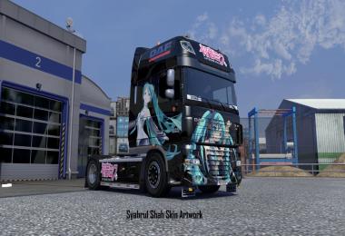 DAF 50K Hatsune Miku Skin