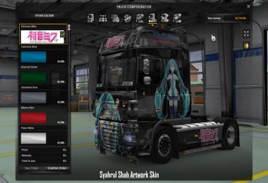 DAF 50K Hatsune Miku Skin