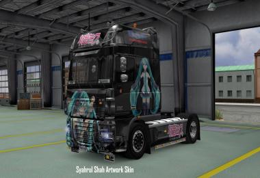 DAF 50K Hatsune Miku Skin