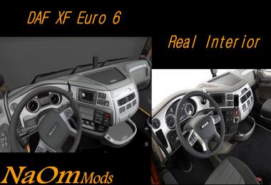 DAF XF E 6 Naom real interior 1.14.xx