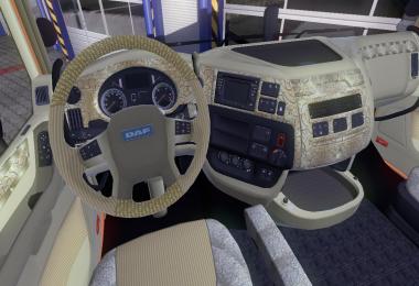 DAF XF Euro 6 Interior + Dashboard v1.3