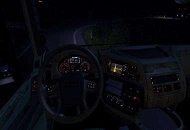 DAF XF Euro 6 Interior + Dashboard v1.3