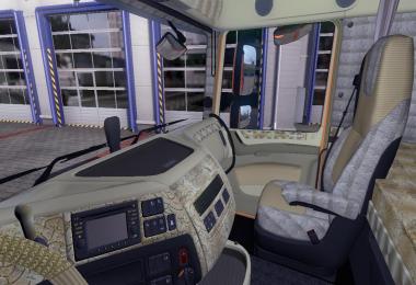 DAF XF Euro 6 Interior + Dashboard v1.3