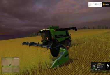 Deutz Fahr 7545 Super Flex Draper v1.0