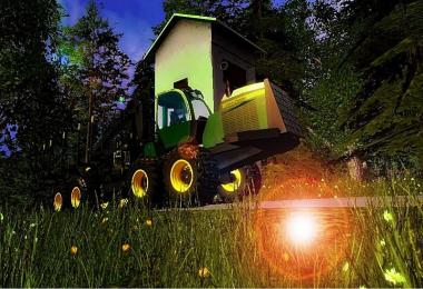 John Deere 1510e IT4 v2.0 mit Kran Verfolgung