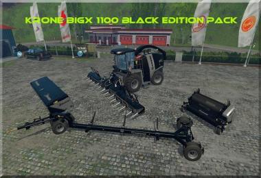 Krone BigX 1100 Black Edition v1.0