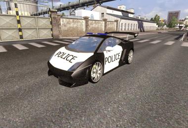 Lamborghini Police AI Traffic Car