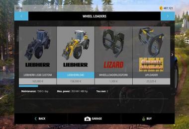 Liebherr L540 loaders v1.0