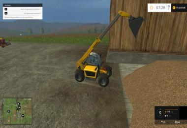 Lizard telescopic loader bucket v1.0