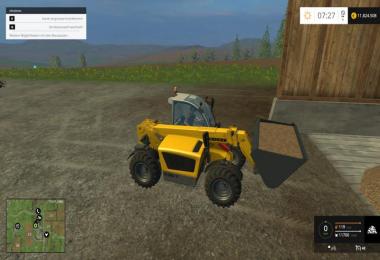 Lizard telescopic loader bucket v1.0