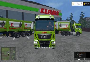 MAN TGS v1.0 Claas Edition