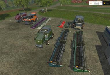 New Holland Drescher Pack v1.0 Farbbar