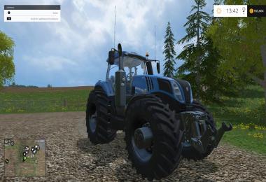 New Holland T8320 620EvoX NH Blue v1.1