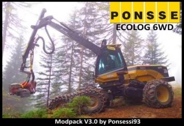 Ponsse EcoLog 6WD und 4WD v3.0