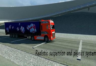 Realistic suspension and physics system v1.0