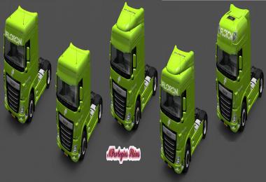 Rentex Floron - DAF & Trailer Skin 1.15.X