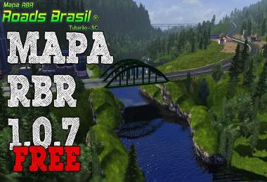 Roads Brazil Map (Mapa RBR) v1.0.7