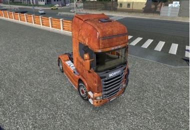 Rusted Scania R 