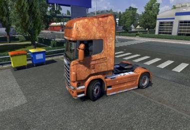 Rusted Scania R 