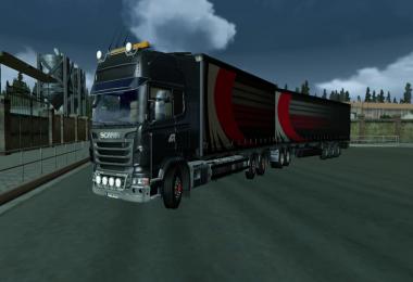 Scania B Double with Sound & Engine by MasterMods 1.14.X