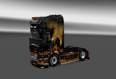 Scania R2009 Skin Phonix v1.0