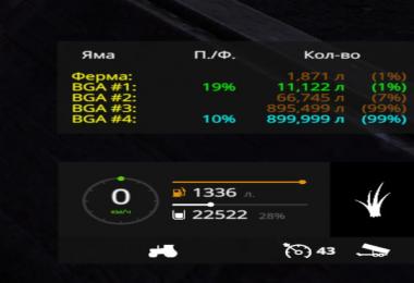 Silage Bunker HUD v0.9