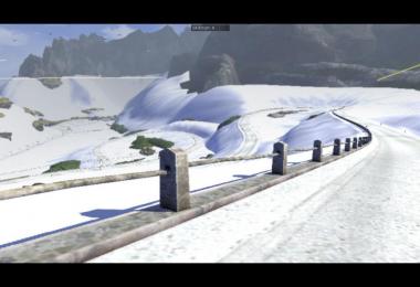 Snow on some roads Mod v1.5