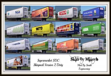 Supermarket Trailers Skin Pack (Dirty) v2.0