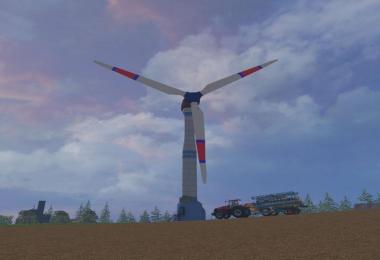 Vergnet placeable wind turbine