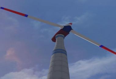 Vergnet placeable wind turbine