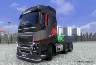 Volvo FH 2012 CookosTrans skin + Trailers v1.09