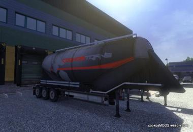 Volvo FH 2012 CookosTrans skin + Trailers v1.09