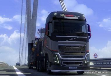 Volvo FH 2012 CookosTrans skin + Trailers v1.09