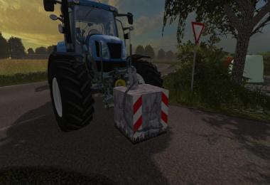 850KG Concrete Weight v1.0