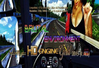 Brutal Environment HD + Sound engine Gold 2015 (1.16.x)