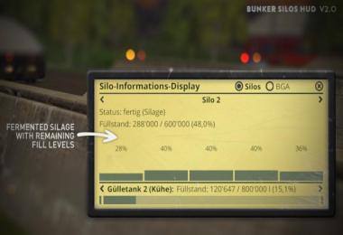 Bunker Silos Hud v2.0