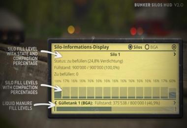 Bunker Silos Hud v2.1