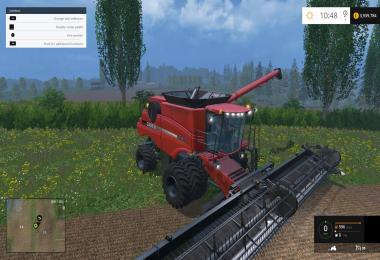 CaseIH9230 Dynamic front wheels Combine pack v1.0