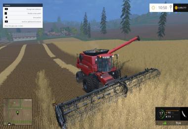 CaseIH9230 Dynamic front wheels Combine pack v1.0